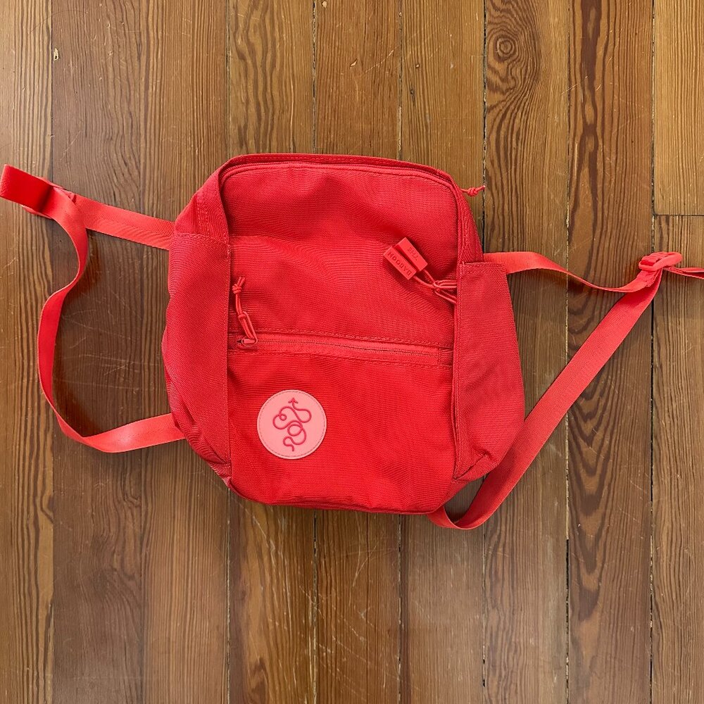Baboon to the Moon Red Mini Backpack